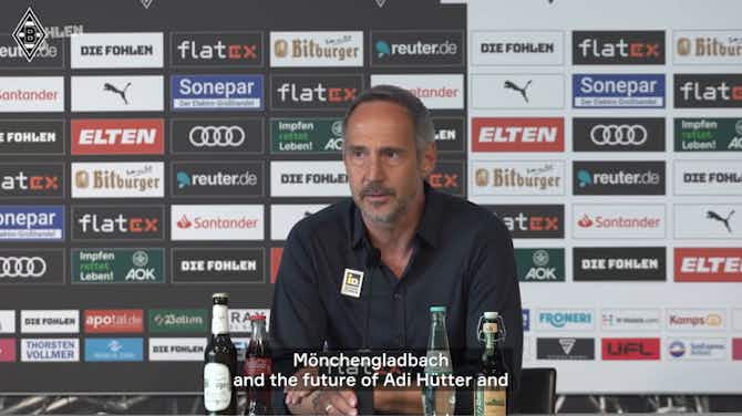 Preview image for Hütter on the reasons for his Gladbach departure