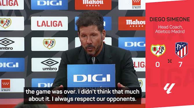 Preview image for Simeone delighted by subs as Atletico get record away win
