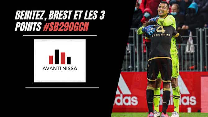 Image d'aperçu pour Avanti Nissa (OGCN) - Benitez en taille patron et les 3 points contre Brest