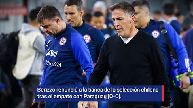 Imagen de vista previa para Berizzo renuncia a la banca de la selección chilena