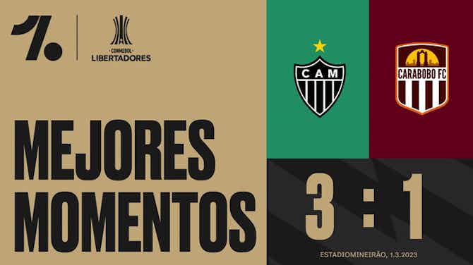 Imagen de vista previa para Mejores momentos: Atlético Mineiro 3 x 1 Carabobo (CONMEBOL Libertadores)