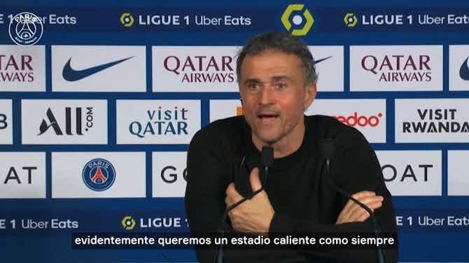 Preview image for Luis Enrique dice estar cansado de escuchar que el PSG debe ganar la Champions