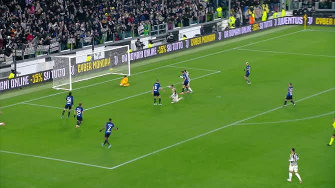 Vorschaubild für Dusan Vlahovics fünftes Saisontor beim Unentschieden gegen Inter