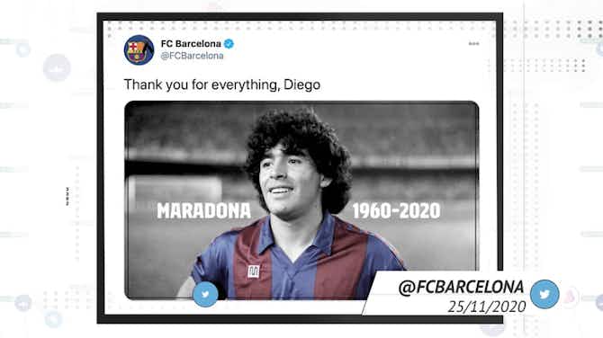 Preview image for Socialeyesed - World reacts to passing of Diego Maradona