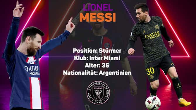 Vorschaubild für Opta-Profil: Lionel Messi