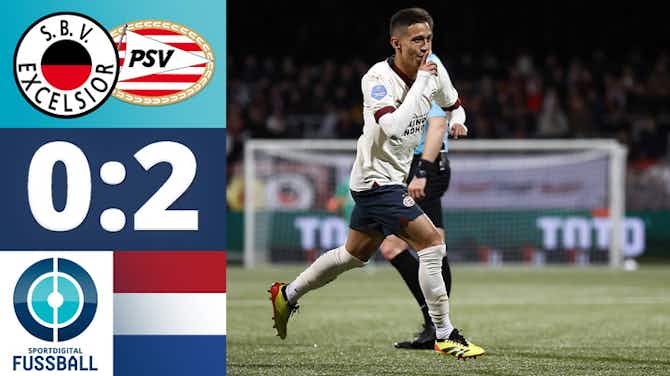 Vorschaubild für PSV überzeugt mit wichtigem Sieg in Richtung Meisterschaft! | Excelsior Rotterdam - PSV Eindhoven