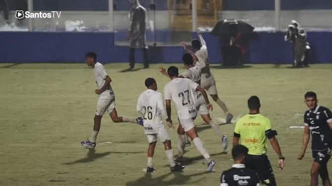 Imagem de visualização para Enzo Monteiro decide e Santos vence Remo na Copinha; veja os gols