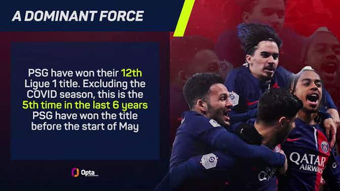 Pratinjau gambar untuk PSG's title defence in numbers