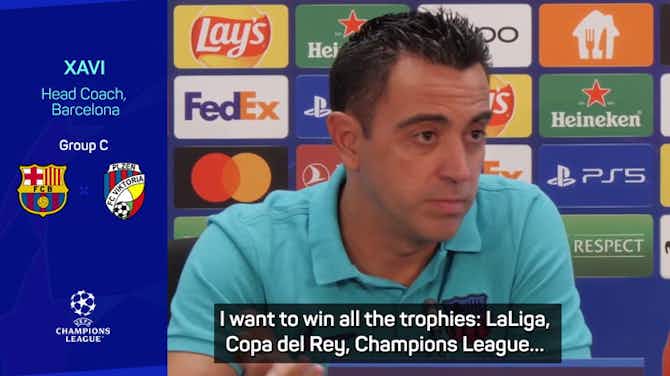 Preview image for Barcelona 'not contenders' for Champions League - Xavi