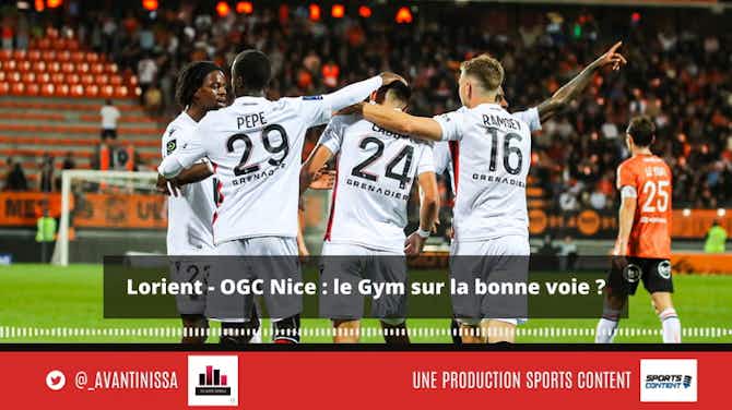 Image d'aperçu pour le Gym sur la bonne voie ? Lorient - OGC Nice (1-2) 
