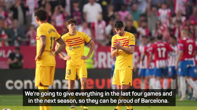 Vorschaubild für Xavi congratulates rivals Real Madrid on title win