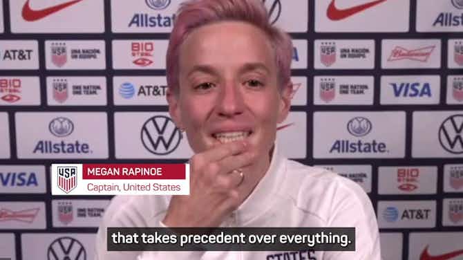 Preview image for Rapinoe makes impassioned statement on Roe v Wade