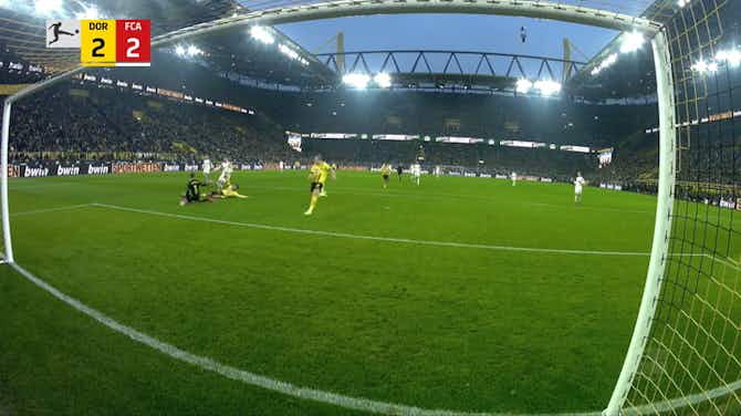 Anteprima immagine per Dortmund-Augsburg, festival del gol in Bundesliga