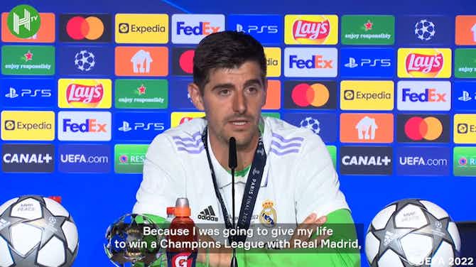 Preview image for Courtois: 'I had a feeling that nobody would score against me'