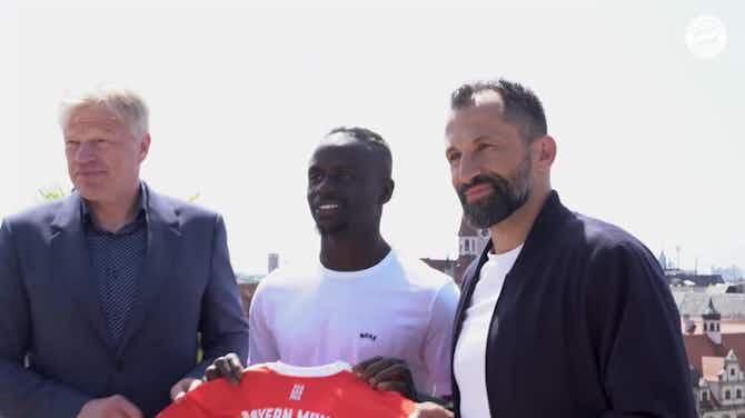 Preview image for Behind the scenes: Sadio Mané joins Bayern Munich