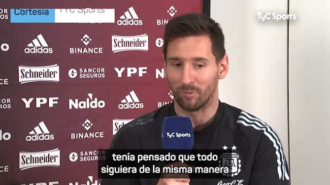 Imagen de vista previa para Messi: "El cambio al PSG fue duro, yo no lo quería"