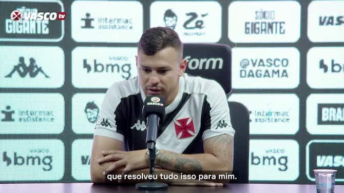 Vorschaubild für Hugo Moura fala em "orgulho" de representar o Vasco