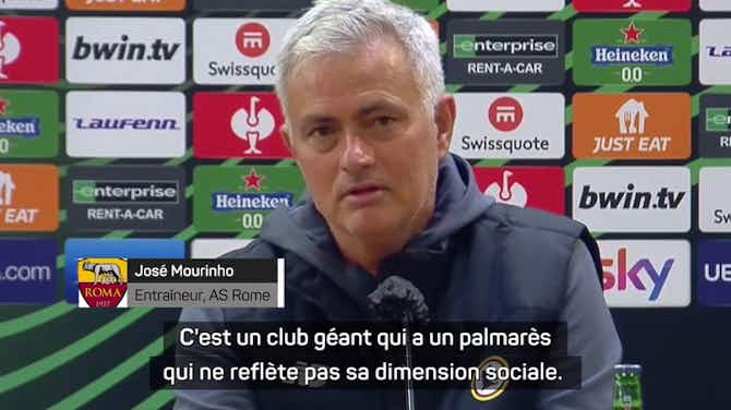 Image d'aperçu pour Demies - Mourinho : "J'ai versé une larme pour tous ceux qui aiment ce club"