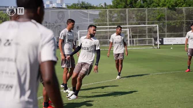 Image d'aperçu pour Corinthians encerra preparação para enfrentar Fluminense