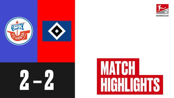 Imagem de visualização para Highlights_FC Hansa Rostock vs. Hamburger SV_Matchday 22_ACT