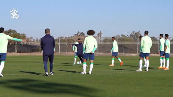 Preview image for Brazil U20 stars train ahead of Israel