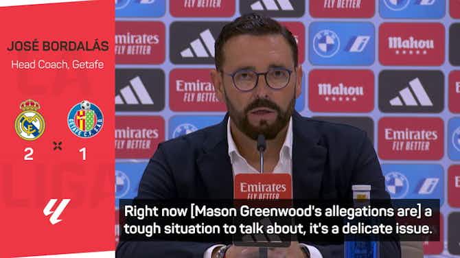 Preview image for Getafe coach wants to see Mason Greenwood 'back at his best'