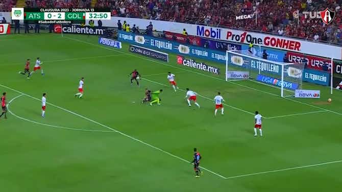 Imagen de vista previa para Los dos goles de Julián Quiñones en el emocionante Clásico Tapatío