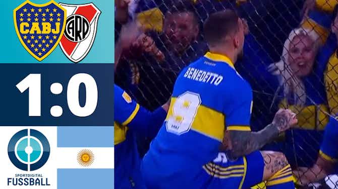 Vorschaubild für Dario Benedetto bringt das La Bombonera zum beben!  | Boca Juniors - CA River Plate