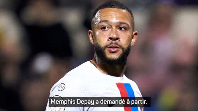 Image d'aperçu pour Barcelone - Xavi : "Memphis Depay a demandé à partir"