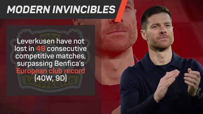 Preview image for Invicible Leverkusen in numbers