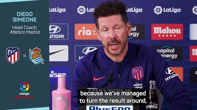 Preview image for Simeone concerned by early Atleti tempo
