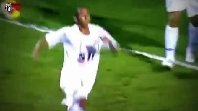 Anteprima immagine per Il primo gol di Neymar Jr. con il Santos