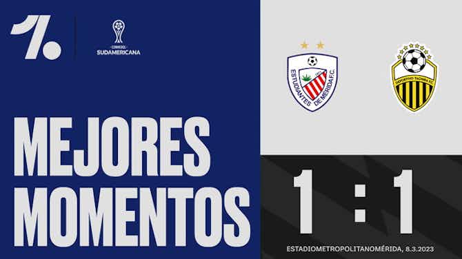 Imagen de vista previa para Mejores momentos: Estudiantes de Mérida x Deportivo Táchira (CONMEBOL Sudamericana)