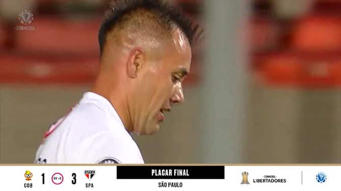 Pratinjau gambar untuk Cobresal - São Paulo 1 - 3 | PLACAR FINAL
