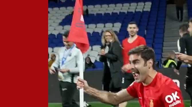 Preview image for Mallorca's wild celebrations following qualification to Copa del Rey final