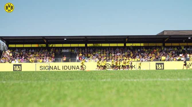 Image d'aperçu pour L'entrainement du Borussia Dortmund avant la reprise de Bundesliga