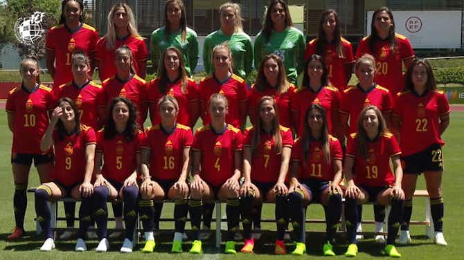 Vorschaubild für Spain Women’s Euro 2022 team photo
