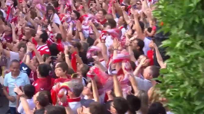 Preview image for El Sevilla celebró con su gente el título de la Europa League