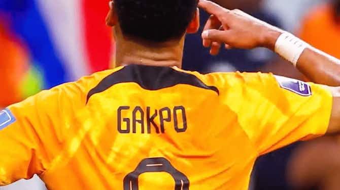 Image d'aperçu pour Cody Gakpo se révèle durant la Coupe du Monde 2022