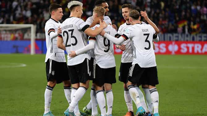 Vorschaubild für Gelungener Auftakt ins WM-Jahr: Deutschland besiegt Israel mit 2:0
