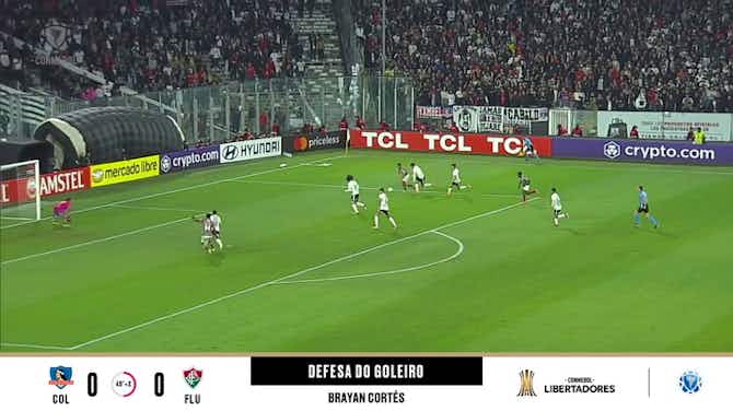 Anteprima immagine per Colo-Colo - Fluminense 0 - 0 | DEFESA DO GOLEIRO - Brayan Cortés