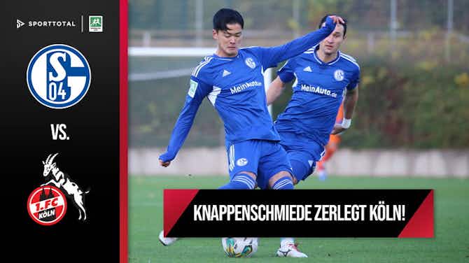Vorschaubild für Sané trifft: Torfestival im Parkstadion! | FC Schalke 04 U23 - 1. FC Köln U21 | Regionalliga West