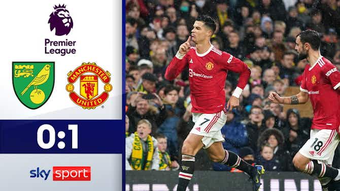 Vorschaubild für Ronaldo-Elfer rettet Red Devils | Highlights: Norwich - Manchester Utd 0:1