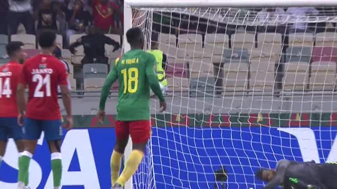 Vorschaubild für Ligue1-Star schießt Kamerun ins Halbfinale I Highlights: Gambia 0-2 Kamerun