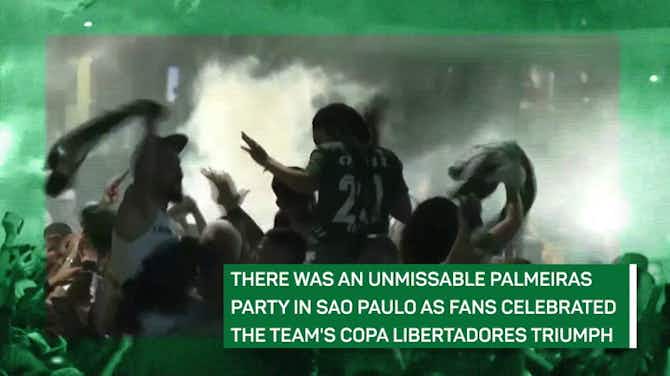 Preview image for A packed-out Palmeiras party - fans celebrate Copa Libertadores glory