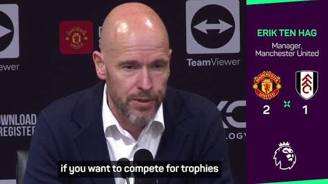 Preview image for Ten Hag calls for investment from Manchester United board next season