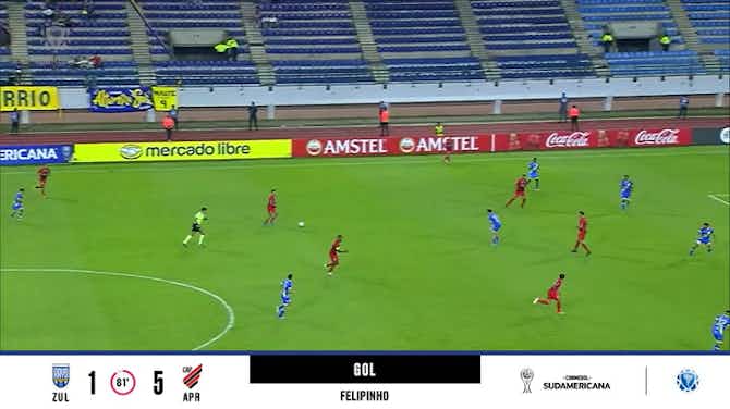 Imagem de visualização para Rayo Zuliano - Athletico Paranaense 1 - 5 | GOL - Antonio Feliphe Costa Silva