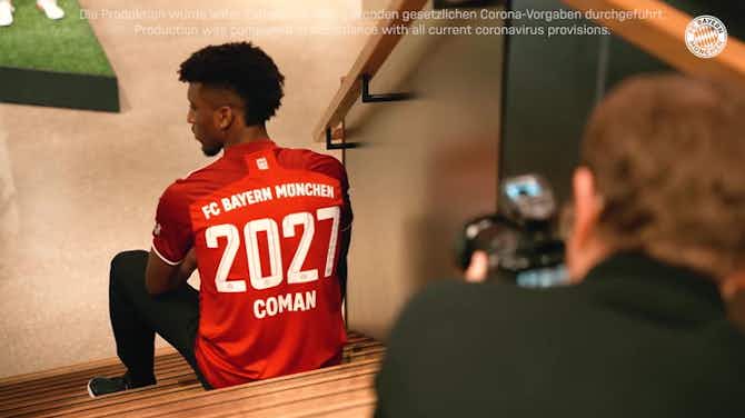 Vorschaubild für Kingsley Coman extends contract with Bayern until 2027