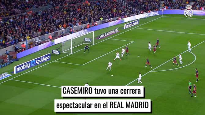 Imagen de vista previa para Casemiro tuvo una cerrera espectacular en el Real Madrid