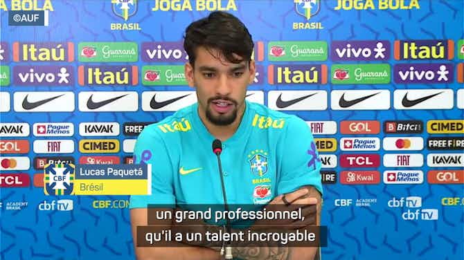 Image d'aperçu pour Brésil - Paquetá : ''Neymar est le meilleur joueur de la sélection''